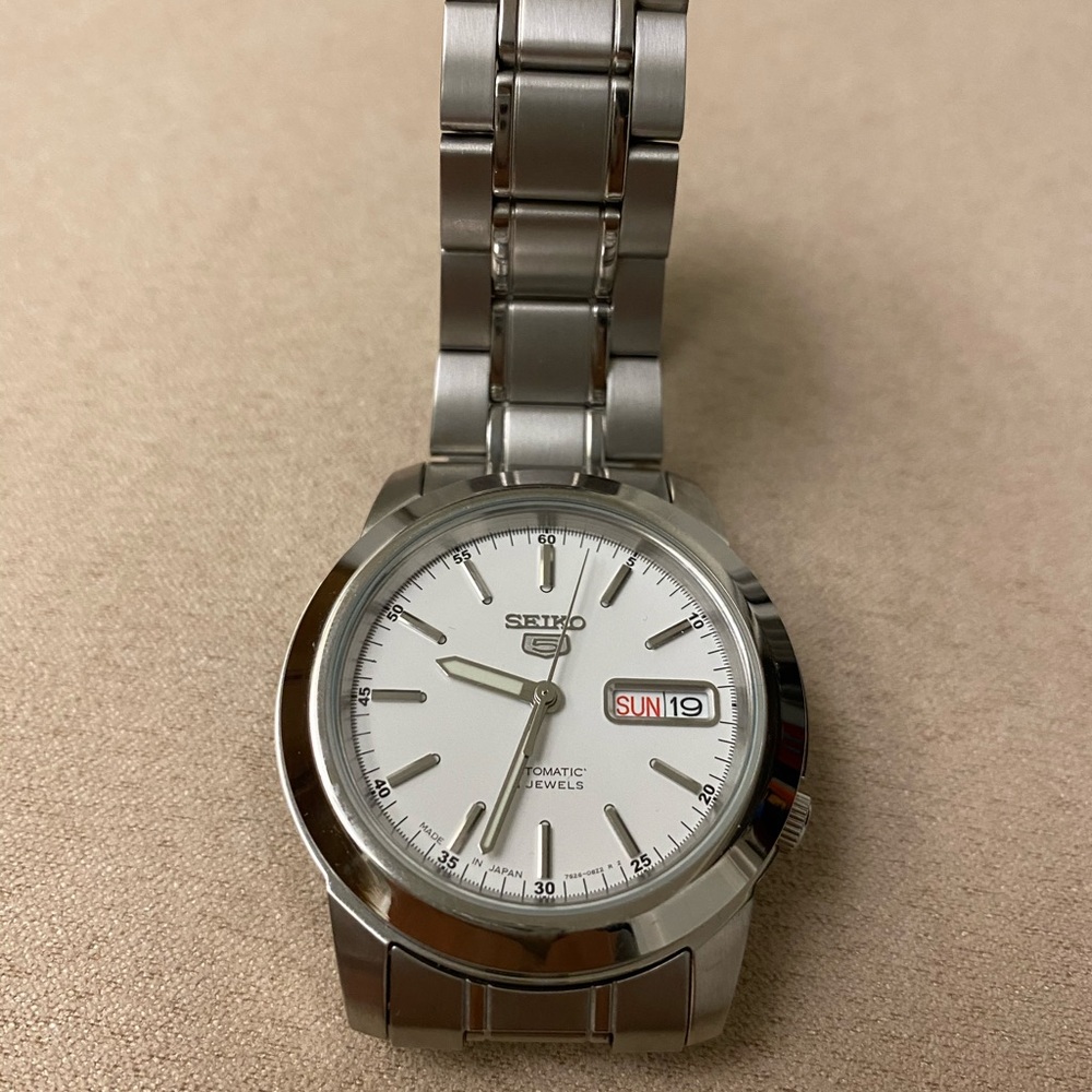 Men Seiko watch.